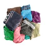 High absorbency Cut T-shirt Rags Mixed Coloured 100% Cotton Waste Rags