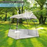 2.41*2.10*1.50M 6-Person Strong Fiberglass Frame Pop Up Sports Tents With UV