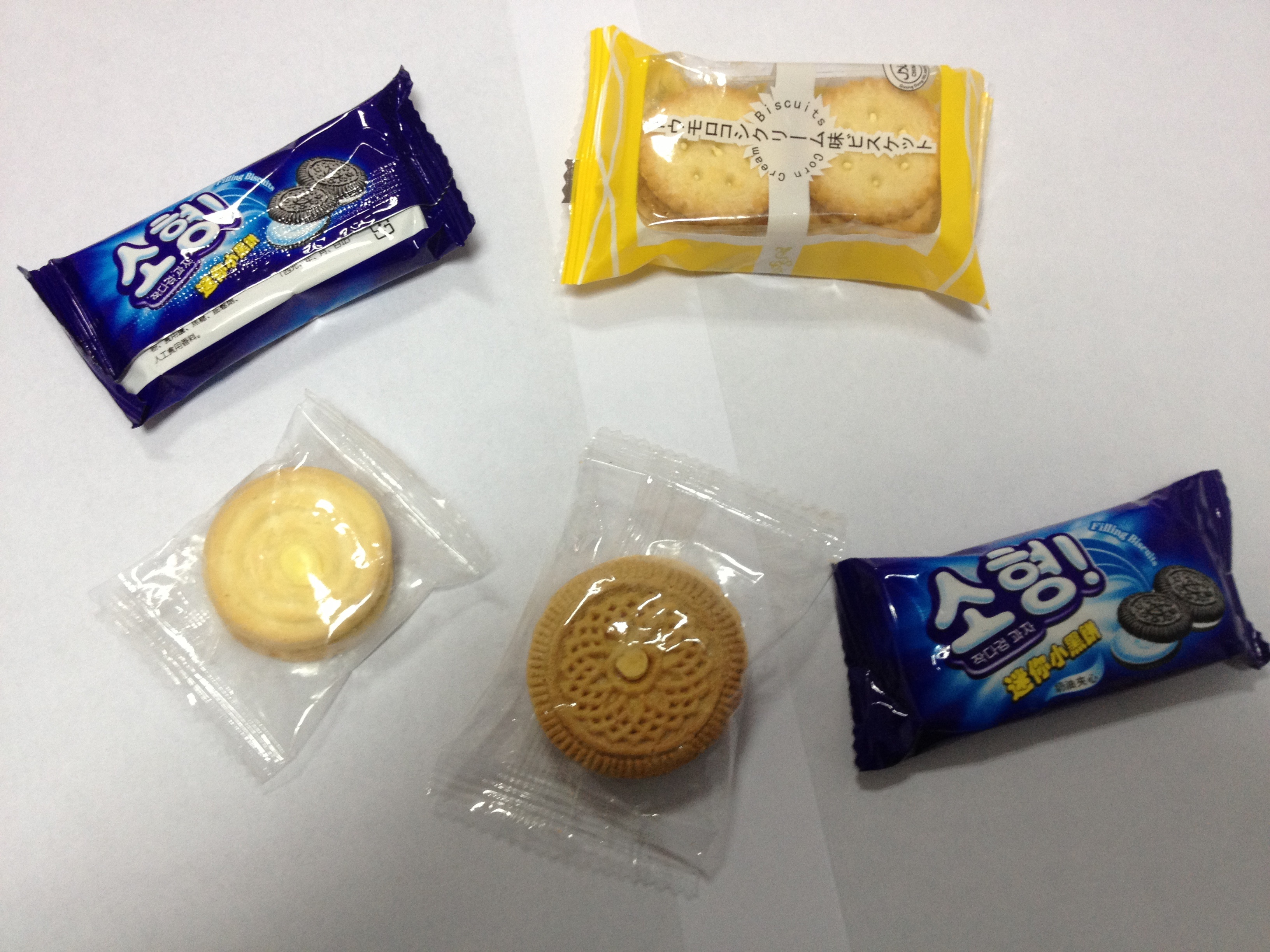 600pcs/Min Round Biscuit Sandwiching Machine / CE Certified Cracker Equipment