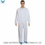 Navy CE Cat 3 Type 5 6 PPE Industry Safety Protective Coverall Disposable with