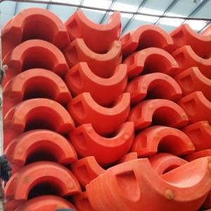 Wholesale Buoyancy 150N HDPE Pipe Floaters Custom Length Good Flexibility / Impact Resistance from china suppliers