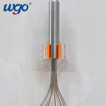 No Drilling Cleaning Tools Hanger , Wall Mount Broom And Mop Holder