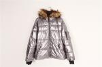 Double Cuff Ladies High Shine Coats And Jackets Clothing 100% Polyester