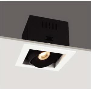 Wholesale CRI80 Square LED Recessed Downlight for Home / Department / Commercial Buildings from china suppliers