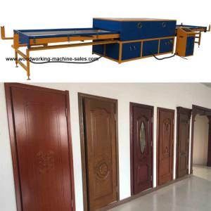 Wholesale woodworking Veneer vacuum membrane press laminate matt high glossy pvc foil for kitchen Door Skin Machine from china suppliers