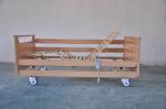 Wooden Frame Electric Nursing Bed Home Care Bed Linear Actuator Patient Care Bed