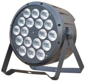 Wholesale 2016 NEW WEDDING DISCO DJ PAR high power 18pcs*10w rgbw or rgb led flat par indoor use from china suppliers