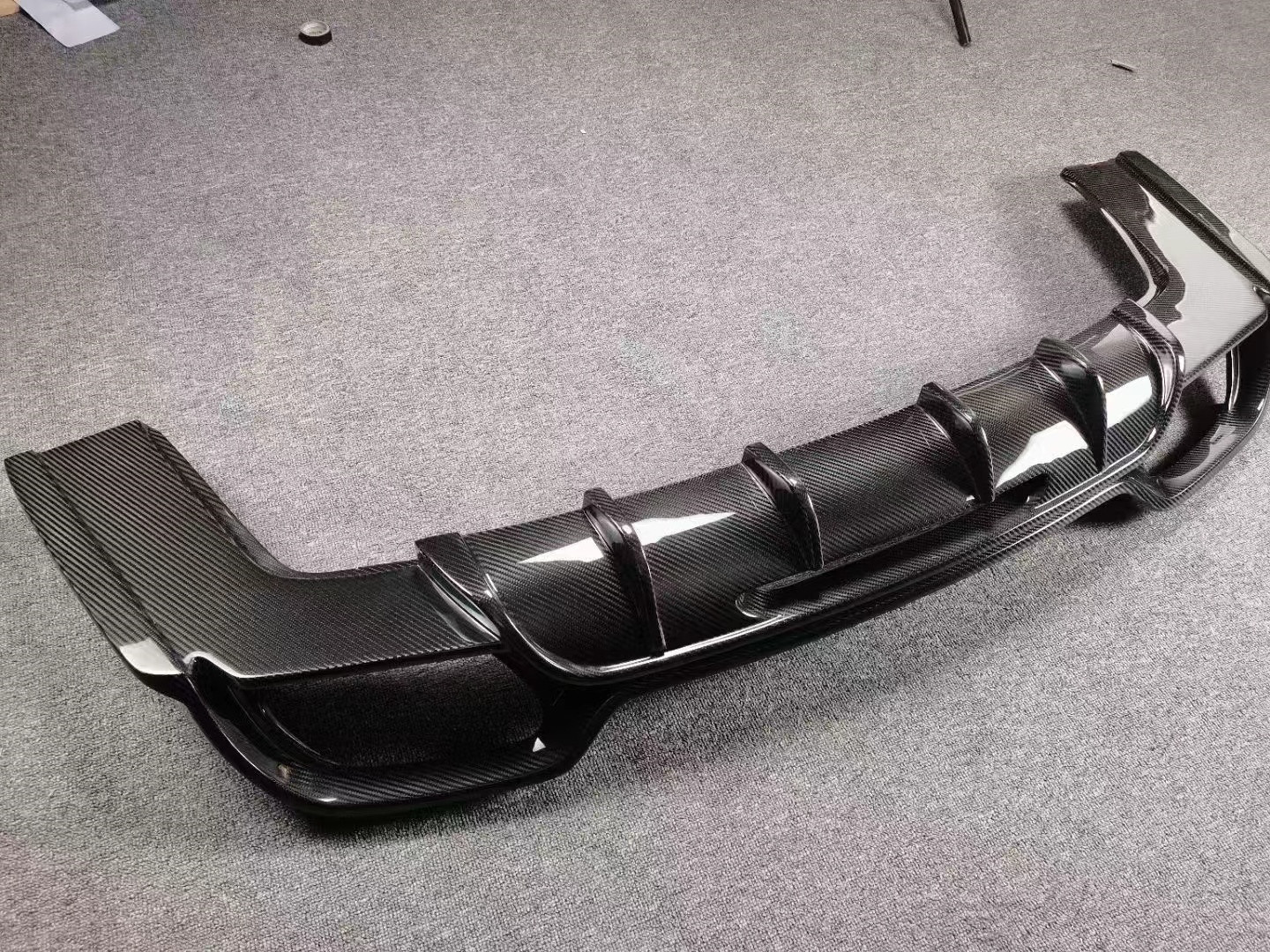 For Mercedes AMG GT Body Kit AMG GT Upgraded PD-style Front Bumper Diffuser Spoiler Body Kit