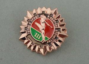 Wholesale Die Casting promotional lapel pins With Zinc Alloy Material And Copper Plating from china suppliers