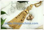 Hot selling custom long tassel fringe trimming for curtain attractive tieback