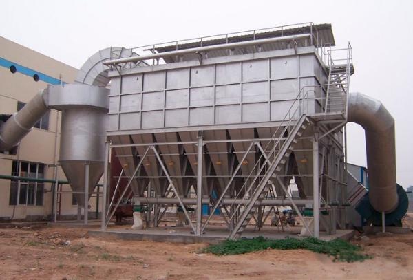 150 Degree Pulse Dust Filter With Cloth Bag , Industrial Baghouse Dust