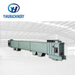 Horizontal coal buried scraper conveyor