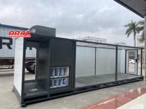 Wholesale AA4C Container Spray Booth Hail Damage Repair Booth Car Portable Paint Booth Quick Repair from china suppliers