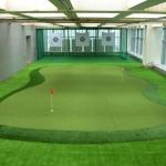 Fire Retardant Backyard Synthetic Putting Green For Mini Golf Field Easy