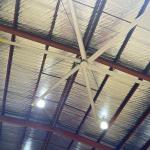7.3m 24FT PMSM Motor Industrial Ceiling Fan For Warehouse Ventilation And Air