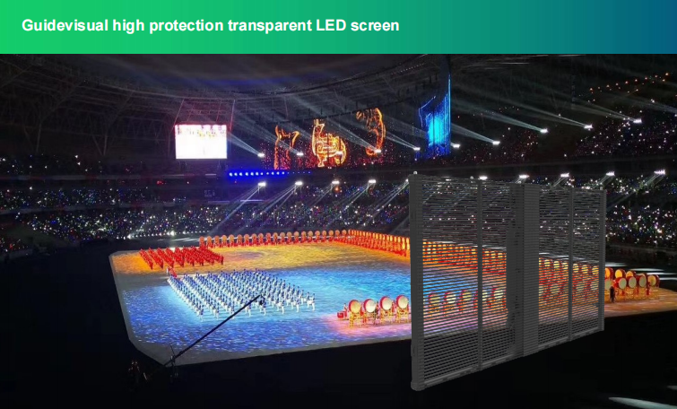Transparent LED Display Screen for Window Advertising and Retail