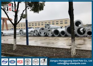 Wholesale Steel Power Distribution Poles / Polygonal Transmission Poles Steel Pole from china suppliers