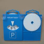 172*106mm Automatic Parking Disc Outside Appurtenances for Universal Car