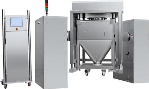 Wholesale Auto Lifting Pharmaceutical Mixing Equipment , PLC Control Bin Blender from china suppliers