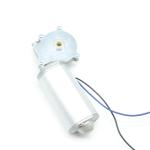 Low Noise 24V DC Worm Gear Motor With Gearbox 1:21 428Rpm 1.5A