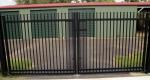 2400mmx2100mm Pre-Galvanized Steel Tubular Fencing