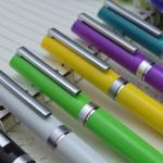 Gel pen,Promotional gel-ink pen with cap,black rubber gel-ink pen