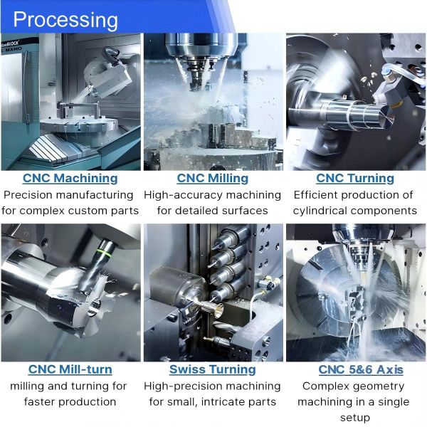Stainless Steel Automotive Grade Hydraulic Fitting with ±0.002~0.005mm Tolerance CNC Machined Component