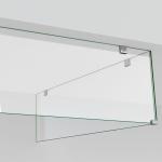 Fixed Glass Draft Curtain For Shopping Malls And Factories