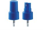 Blue / Golden 20 410 Fine Mist Sprayer Customized Size For Cosmetic Packaging