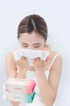 Biodegradable 210cm Beauty Care Spunlace Nonwoven Fabric