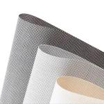 Waterproof Sunscreen Fabric 1% Openness Textile Outdoor Sunscreen Fabric for