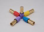 3.4g 3.5g Lip Balm Containers Aluminum Glossy Color Type
