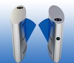 Entrance Control Auto Flap Barrier Gate Controlled By RFID Reader