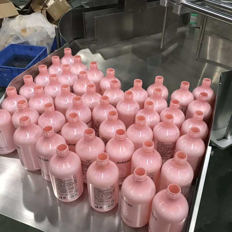 Highly Senting Bottle turntable machine for personalized bottles and video inspection
