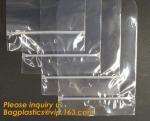 round bottom bag, round bottom zipper bag, Top zip plastic bag/round bottom