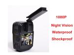 Wearable Night Vision Body Camera , Personal Body Video Camera Built In 32G TF
