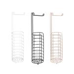 Bathroom Storage Iron Wire Rack Toilet Roll Holder Powder Coating Chrome