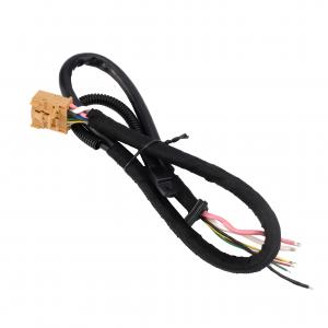 Wholesale 368087-1 Car Audio Wiring Harness , Hall Sensors Car Stereo Iso Harness from china suppliers