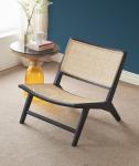 Modern Style Ash Wood Dining Chair and Rattan Lounge Chair W65*D80*H69CM for