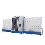 Insulating glass vertical washing machine with open top