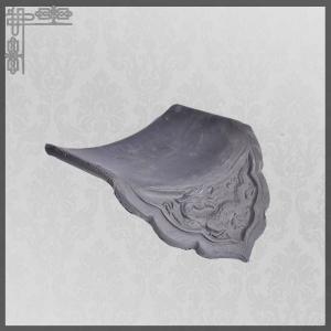 Wholesale Customizable Patterned Antique Clay Roof Tiles  Chinese Traditional Style from china suppliers