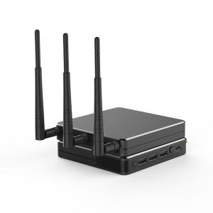 Wholesale Meeting Room BYOD Wireless Presentation 2 Screens Multiviewer Airplay Miracast Receiver from china suppliers