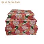 Eco-friendly Colorful Outside Printed Magnetic Closure Book Gift Packaging Paper