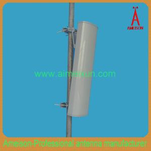 Wholesale Ameison 3.5GHz 2x18dBi Dual X-Polarity Wimax Base Station Panel Antenna from china suppliers