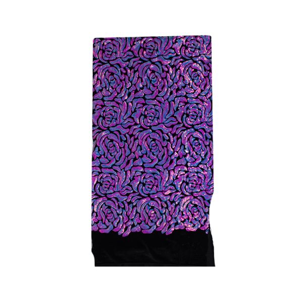 2021 Factory Direct Sale Wholesale China Factory 3mm Embroidered Sequin Fabric African USA India Hot Sale Dress Style