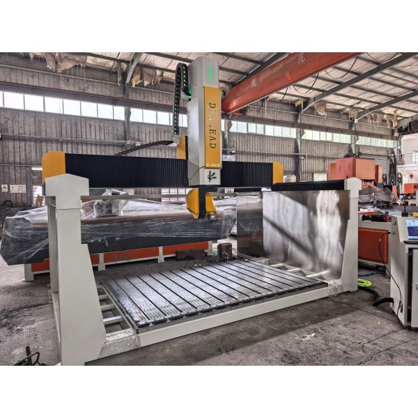Customizable 5-Axis CNC Router for Stone Countertops Monuments & Art