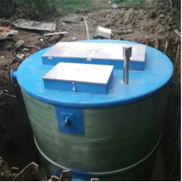 Integrated Precast Pump Station FRP Underground Fully Automatic Sewage Pumping
