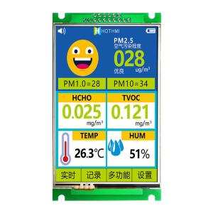 Wholesale 3.5 Inch 320X480 LCD Display UART RS232 Resistive Touch 200cd/m2 from china suppliers