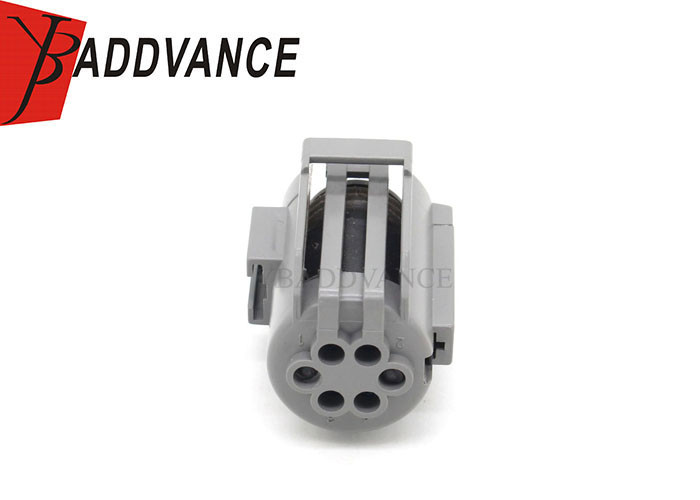 4 Pole Female Gray Waterproof Automotive Connectors Housing 4-1-287