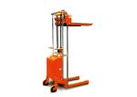 Overload Protection Semi Electric Hydraulic Mini Pallet Stacker Capacity 400Kg